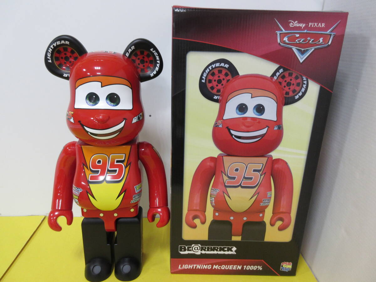 091) BE@RBRICK LIGHTNING McQUEEN 1000% ベアブリック 『CARS 091) BE@RBRICK LIGHTNING McQUEEN 1000% ベアブリック 『CARS