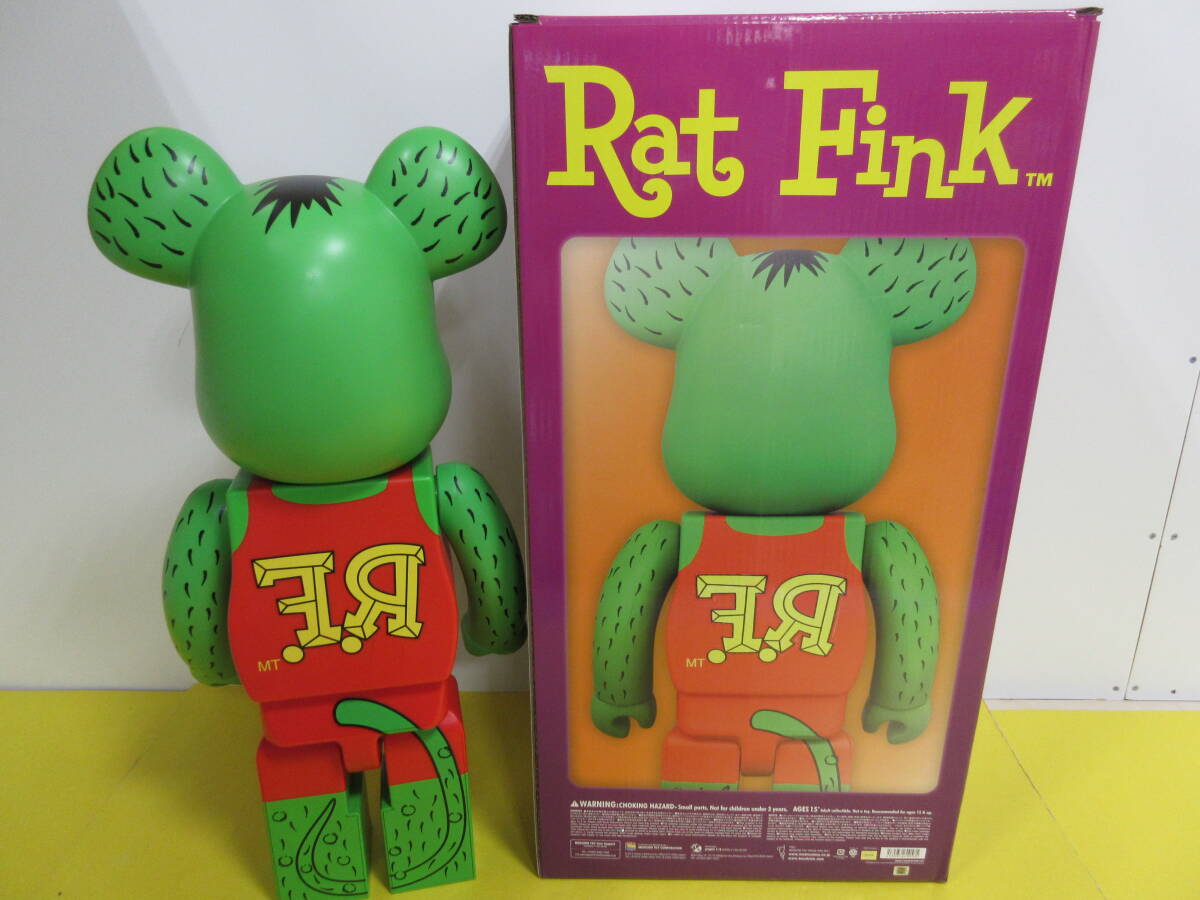 091)BE@RBRICK RAT FINK(TM) 1000% ベアブリック ラット 091)BE@RBRICK RAT FINK(TM) 1000% ベアブリック ラット