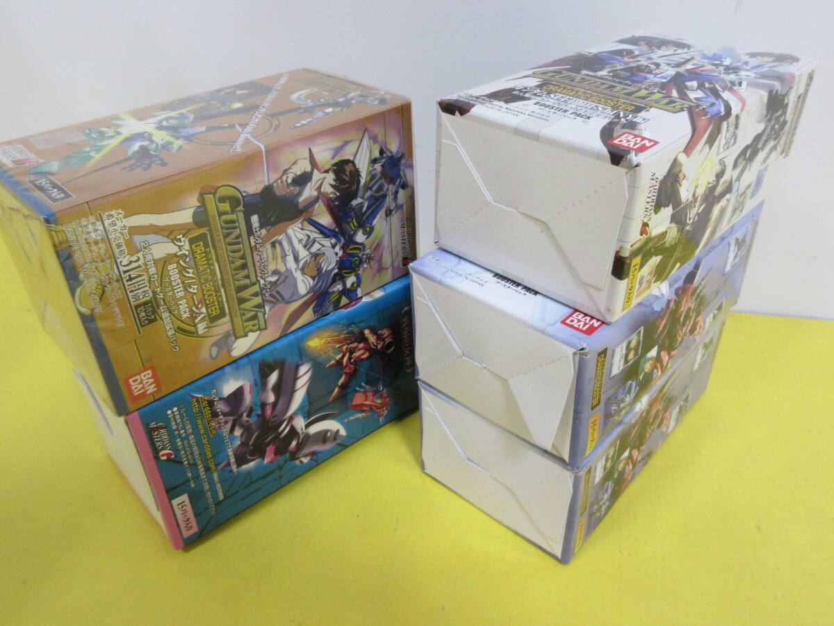 136)未開封BOX ガンダムウォー 戦場の女神/ウイング ターンA編 136)未開封BOX ガンダムウォー 戦場の女神/ウイング ターンA編