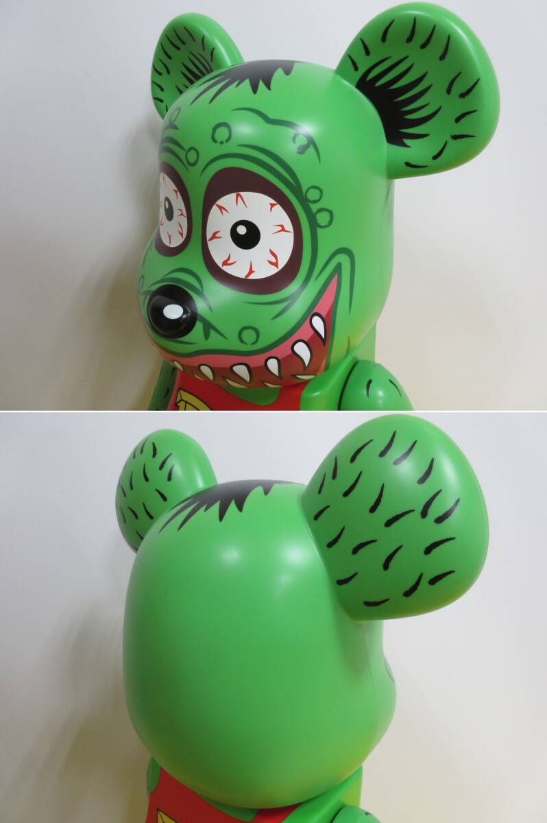 091)BE@RBRICK RAT FINK(TM) 1000% ベアブリック ラット 091)BE@RBRICK RAT FINK(TM) 1000% ベアブリック ラット