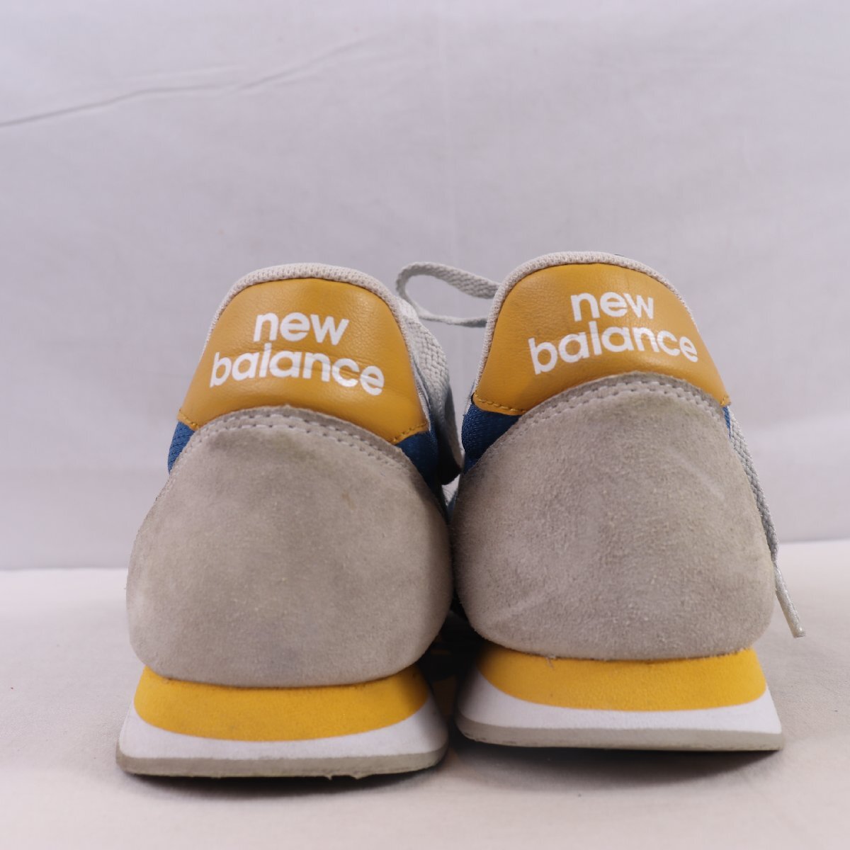 220 New balance 26.0cm/new balance синий голубой пепел серый kalasi б/у б/у одежда спортивные туфли мужской спортивные туфли yy5508