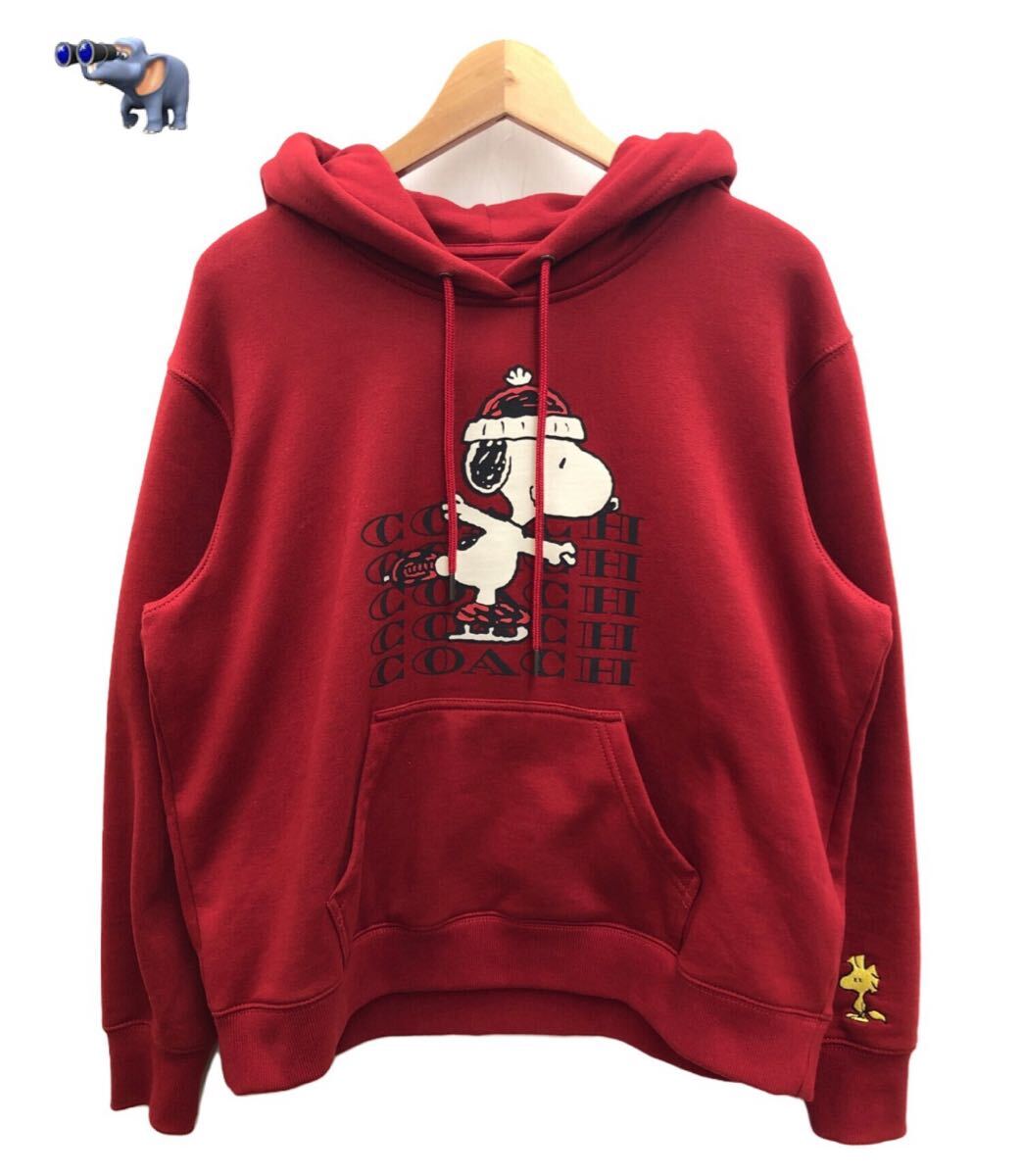 COACH × PEANUTS プルオーバー パーカー コーチ スヌーピー COACH × PEANUTS プルオーバー パーカー コーチ スヌーピー