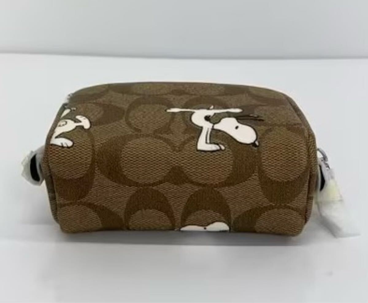 COACH × PEANUTS コーチ コスメポーチ スヌーピー コラボ COACH × PEANUTS コーチ コスメポーチ スヌーピー コラボ