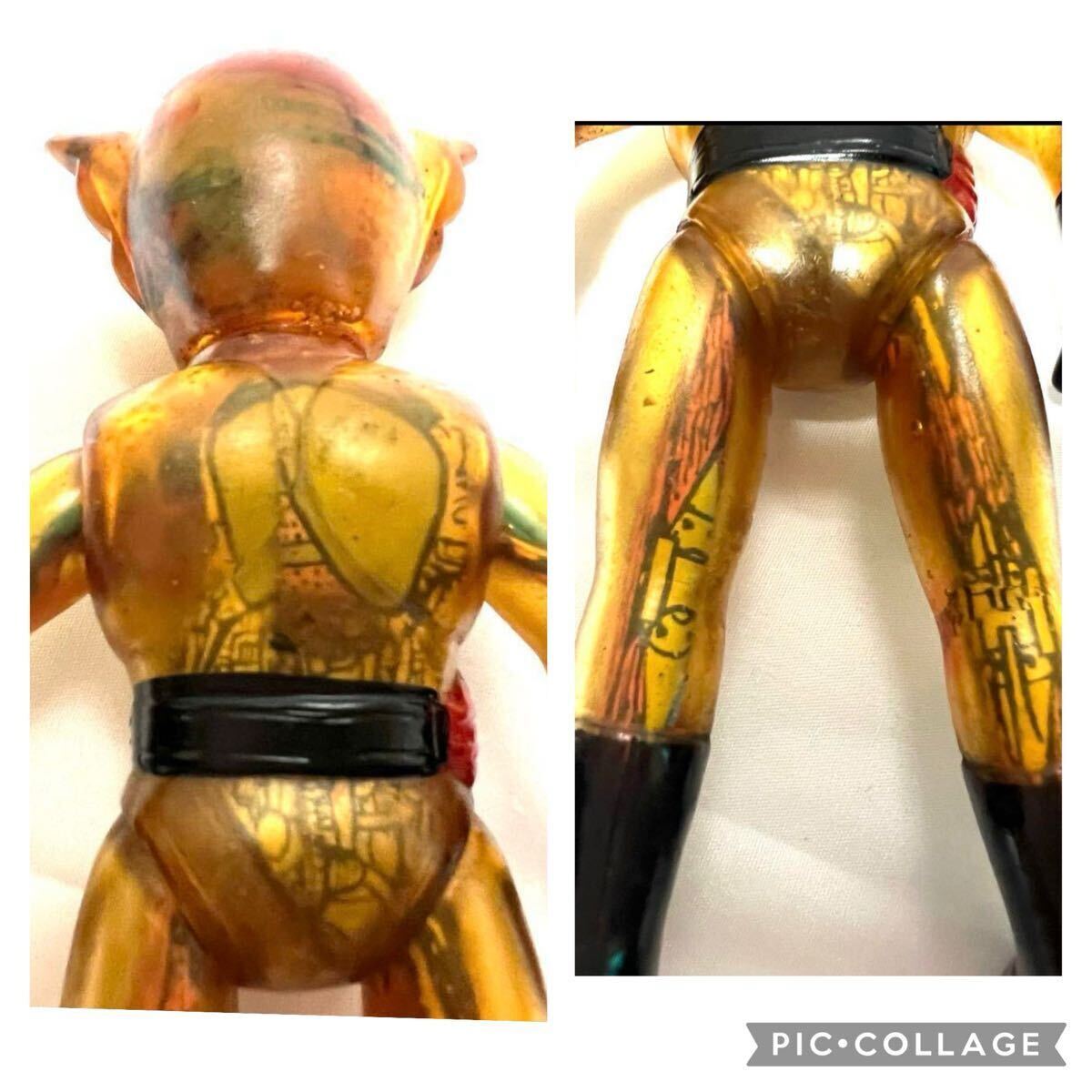 改造人間 ★☆ バロムワン ソフビ ソフビフィギュア POPY ポピー ポピー バロム1 バロムワン スケルトン ソフビ 改造人間（旧