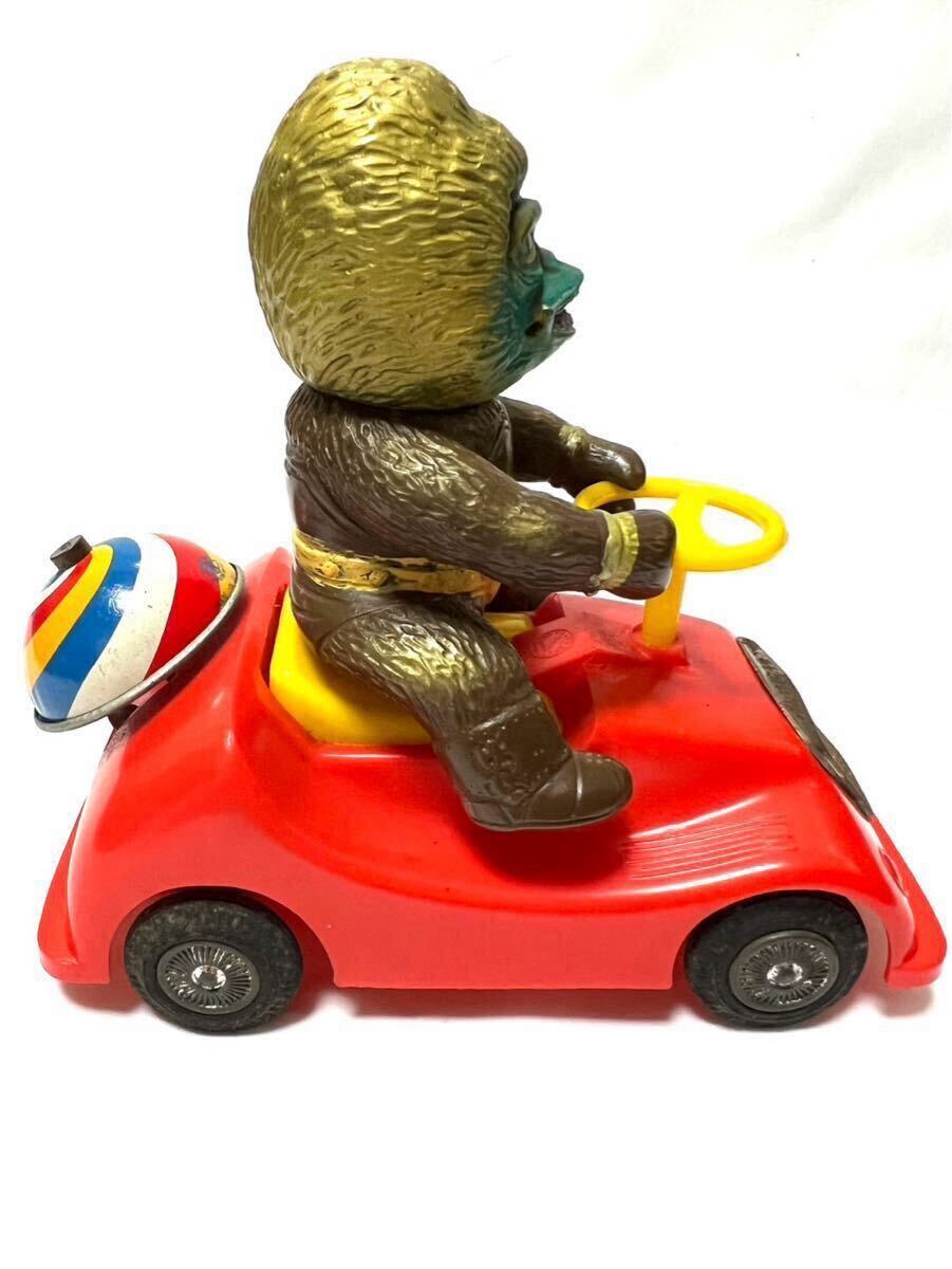 マスダヤ 猿人ラー ソフビ ベビーカー （ ブリキ 三輪車