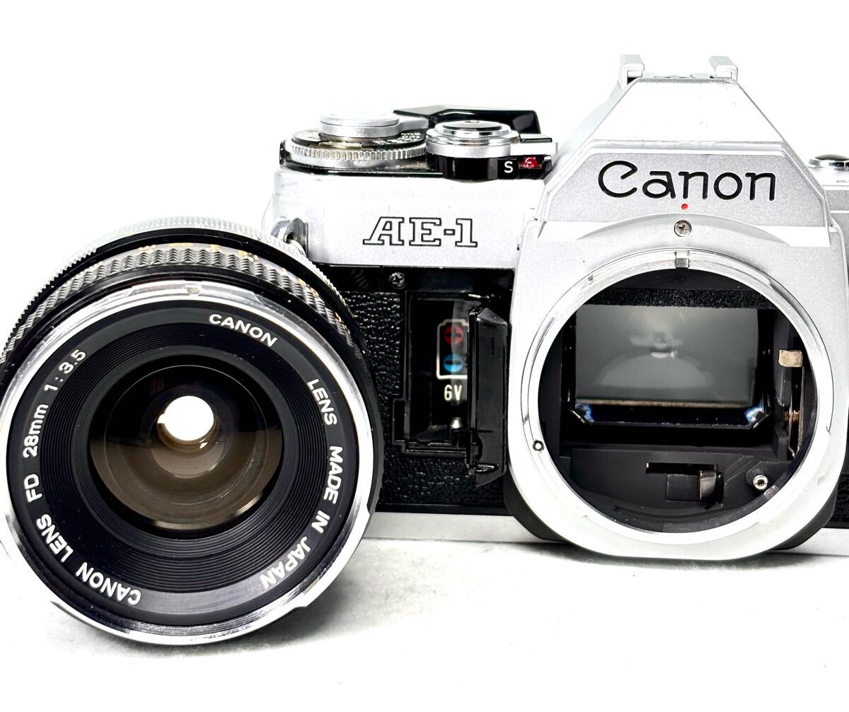 完全動作・美品】キャノンCanonフィルムカメラAE-1 シルバー 完全動作・美品】キャノンCanonフィルムカメラAE-1 シルバー