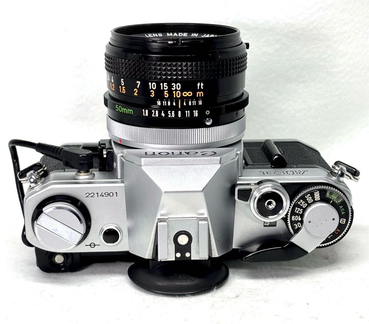 完全動作・美品】キャノンCanonフィルムカメラAE-1 シルバー 完全動作・美品】キャノンCanonフィルムカメラAE-1 シルバー