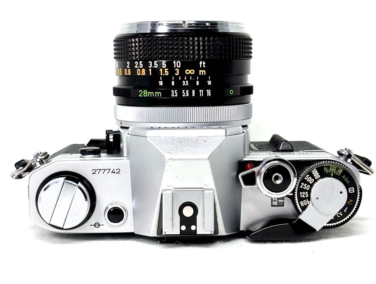完全動作・美品】キャノンCanonフィルムカメラAE-1 シルバー 完全動作・美品】キャノンCanonフィルムカメラAE-1 シルバー
