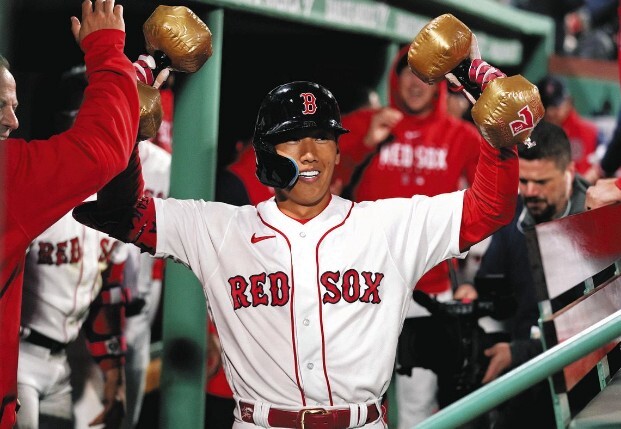 吉田正尚 サインボール ボストンレッドソックス MLB レッド 吉田正尚 サインボール ボストンレッドソックス MLB レッド