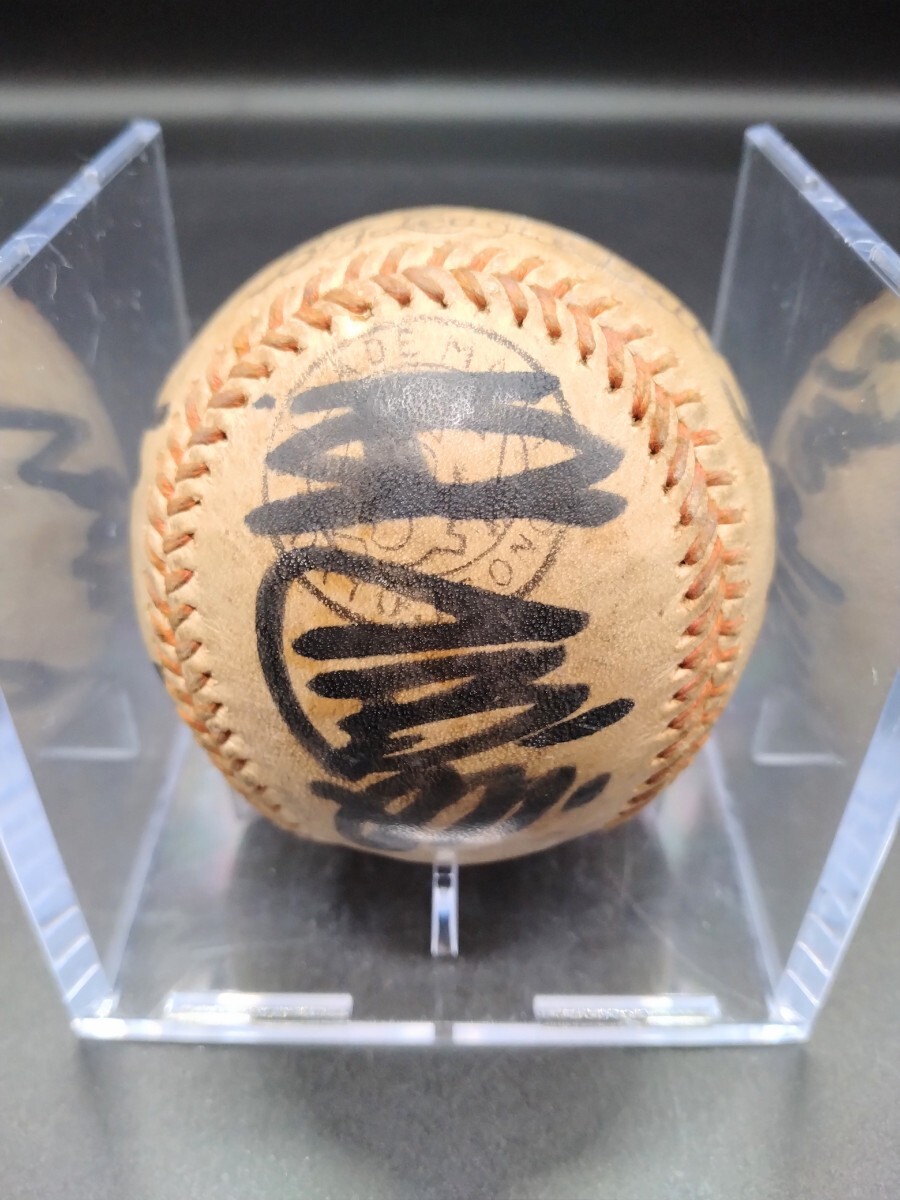 王貞治 長嶋茂雄 金田正一 柴田勲 他サインボール NPB 日本プロ 王貞治 長嶋茂雄 金田正一 柴田勲 他サインボール NPB 日本プロ