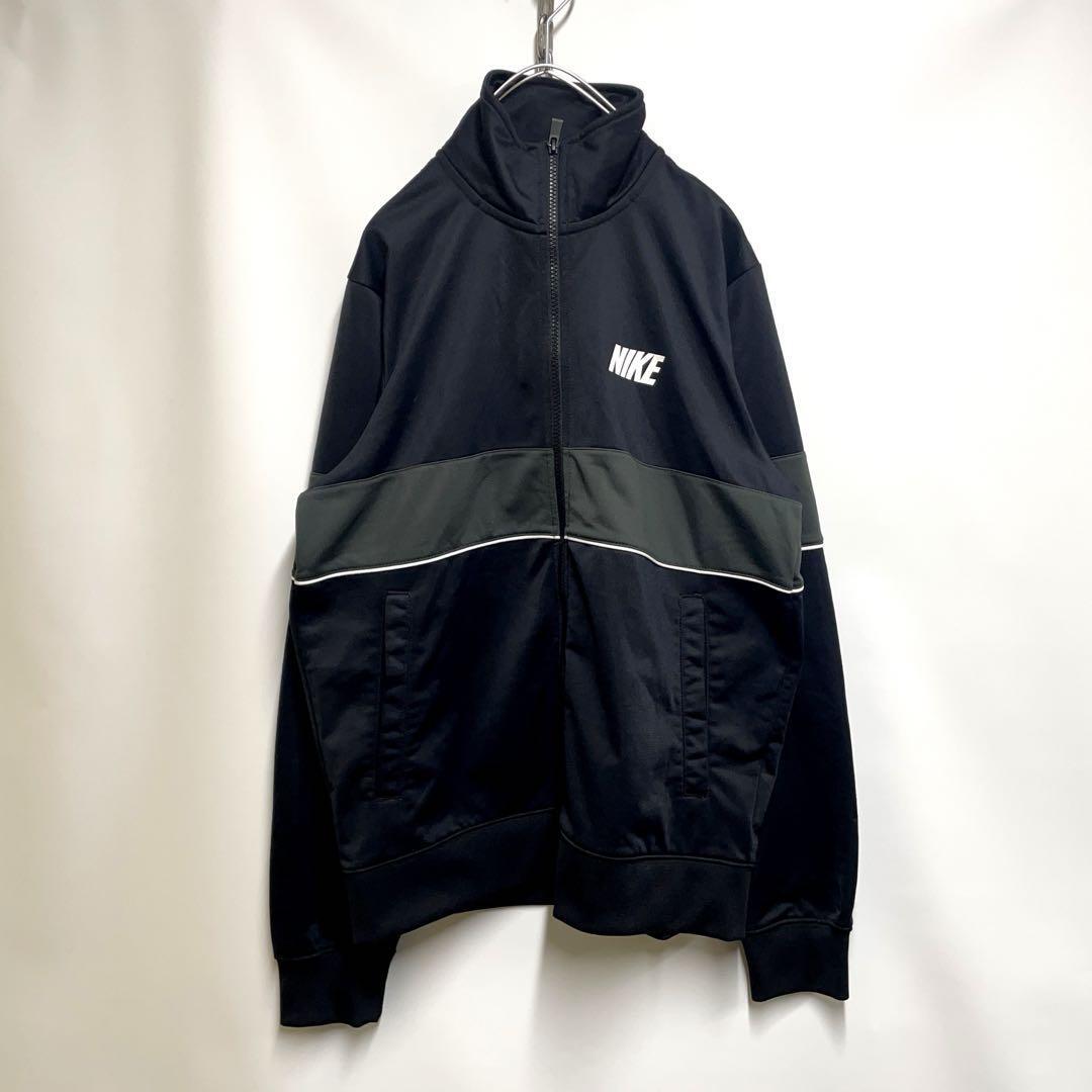 NIKE ナイキ トラックジャケット ジャージ ブラック メンズL NIKE ナイキ トラックジャケット ジャージ ブラック メンズL