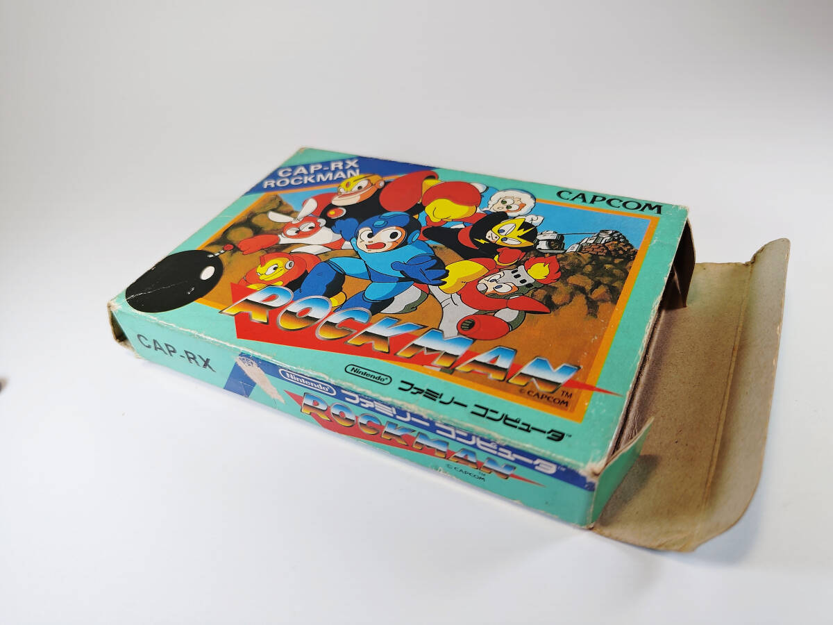 ファミコン 初代 ロックマン 箱説あり 起動確認済み Rockman ファミコン 初代 ロックマン 箱説あり 起動確認済み Rockman