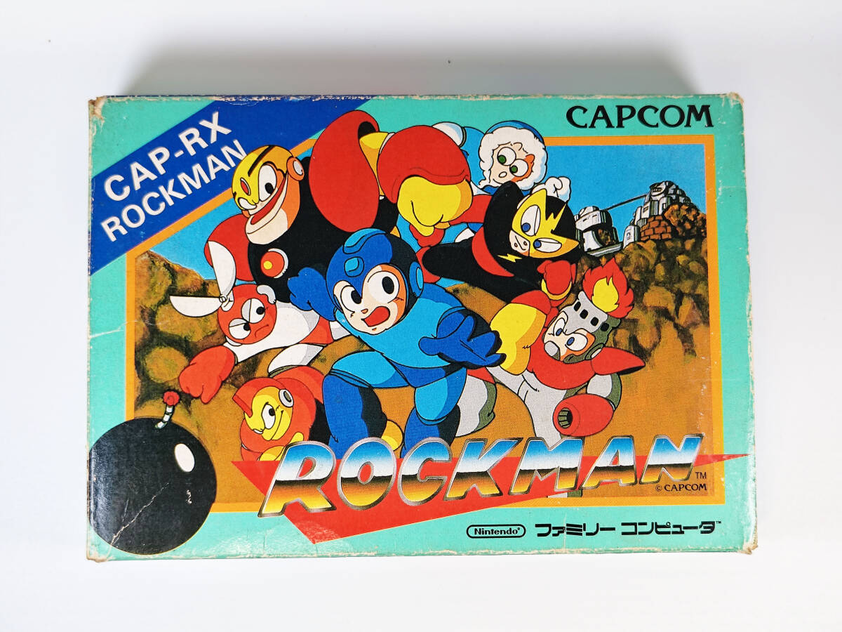 ファミコン 初代 ロックマン 箱説あり 起動確認済み Rockman ファミコン 初代 ロックマン 箱説あり 起動確認済み Rockman