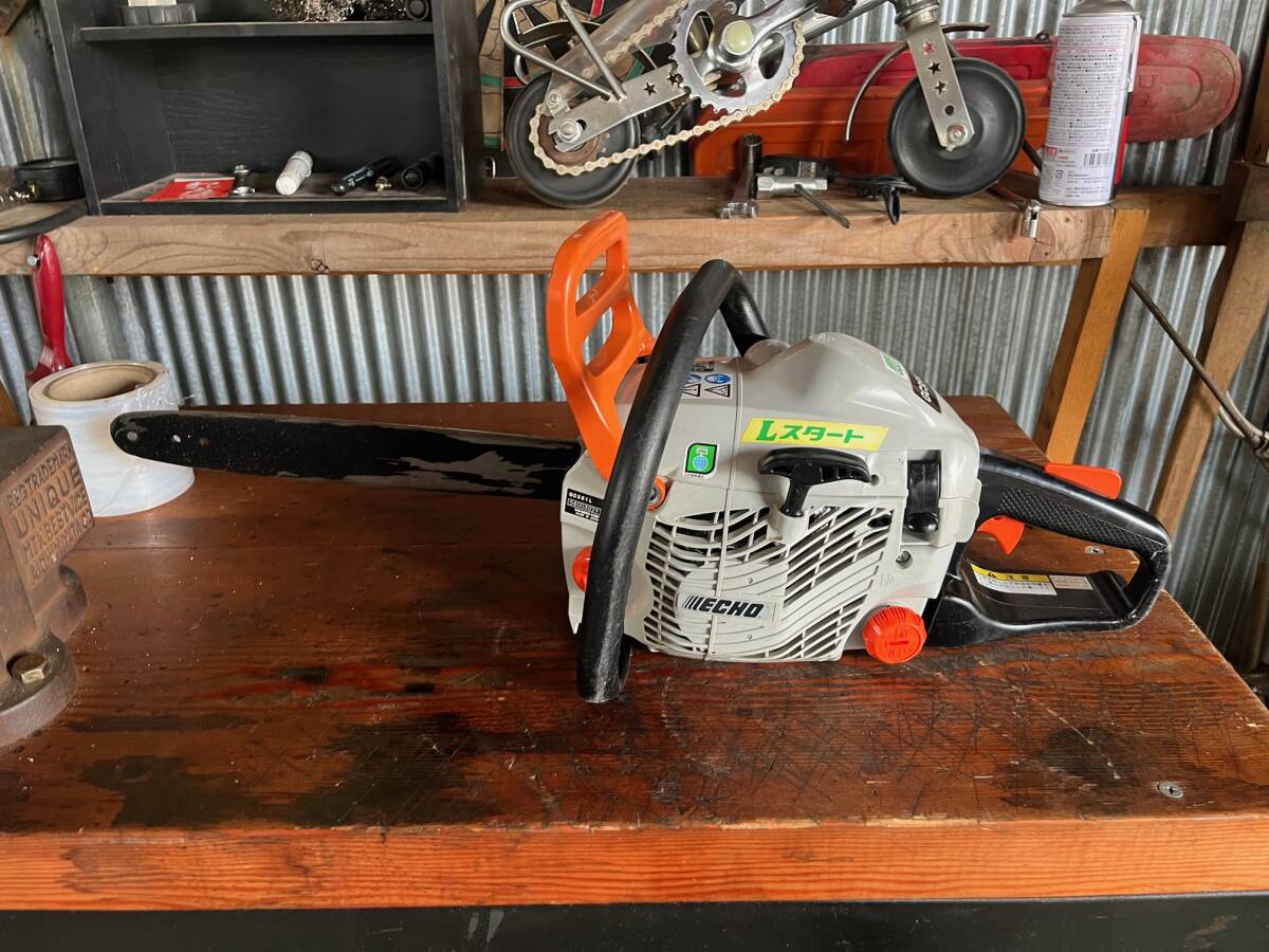 エコー エンジンチェーンソー GC351L 火花のみ確認済み 中古品 エコー エンジンチェーンソー GC351L 火花のみ確認済み 中古品