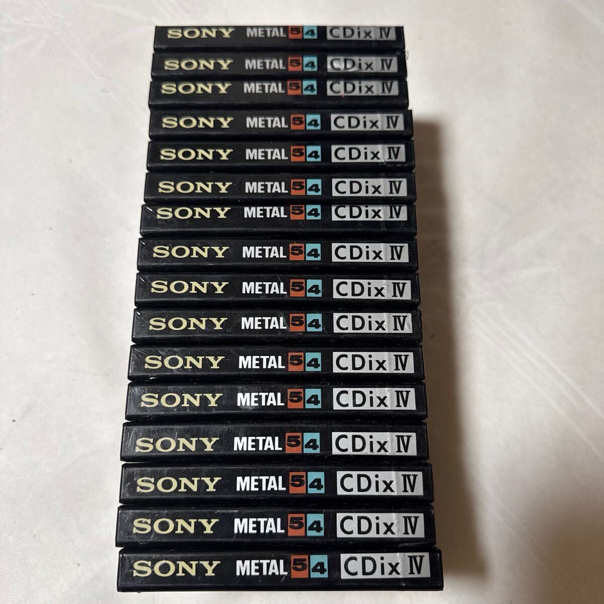 カセットテープ メタルポジション SONY METAL CDix IV 54分16本 カセットテープ メタルポジション SONY METAL CDix IV 54分16本