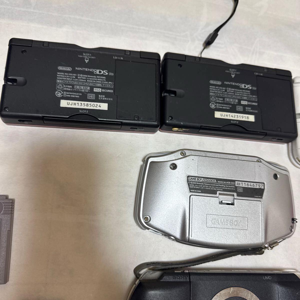 PSP Nintendo DS Lite ゲームボーイ 3DSLL ゲーム機 ジャンク品 PSP Nintendo DS Lite ゲームボーイ 3DSLL ゲーム機 ジャンク品