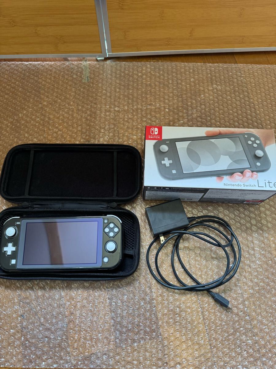Switch Lite グレー 本体 箱あり Nintendo Lite グレー Switch Lite グレー 本体 箱あり Nintendo Lite グレー
