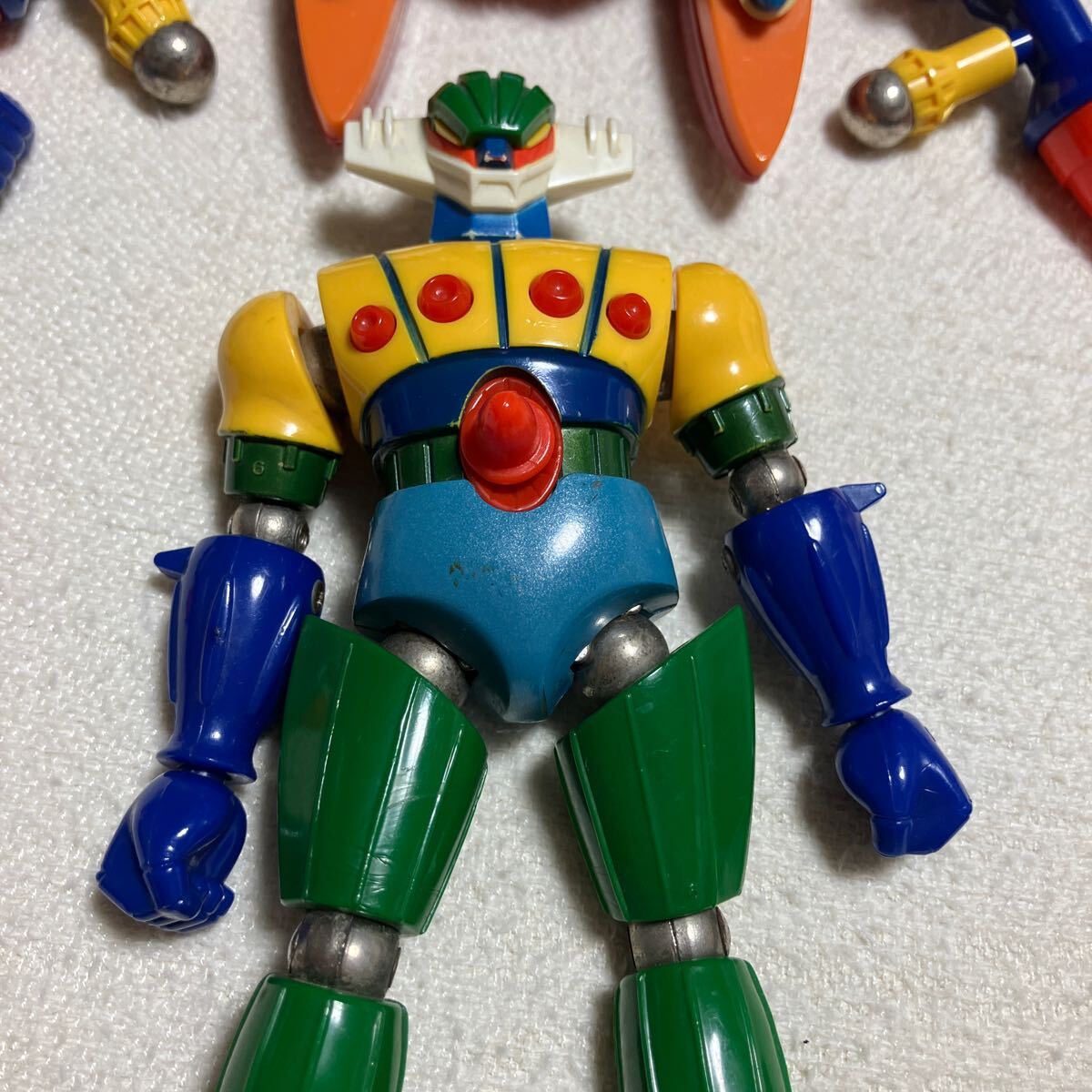 当時物　鋼鉄ジーク　＆　ビックシューター　セット！　スペアの拳もあります！_画像3