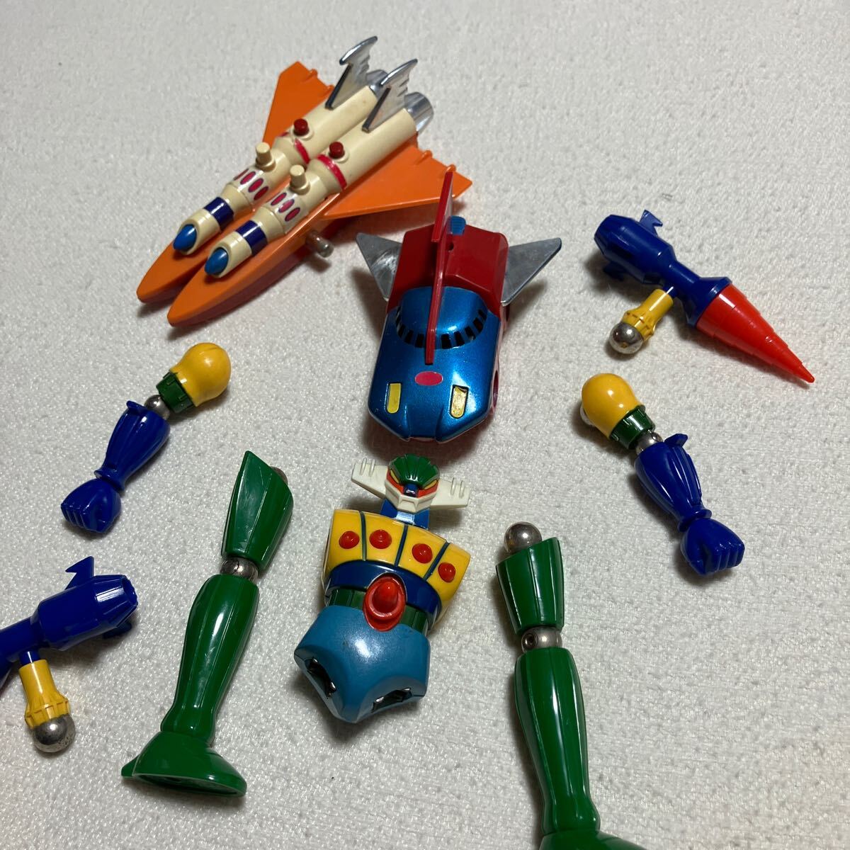 当時物　鋼鉄ジーク　＆　ビックシューター　セット！　スペアの拳もあります！_画像8