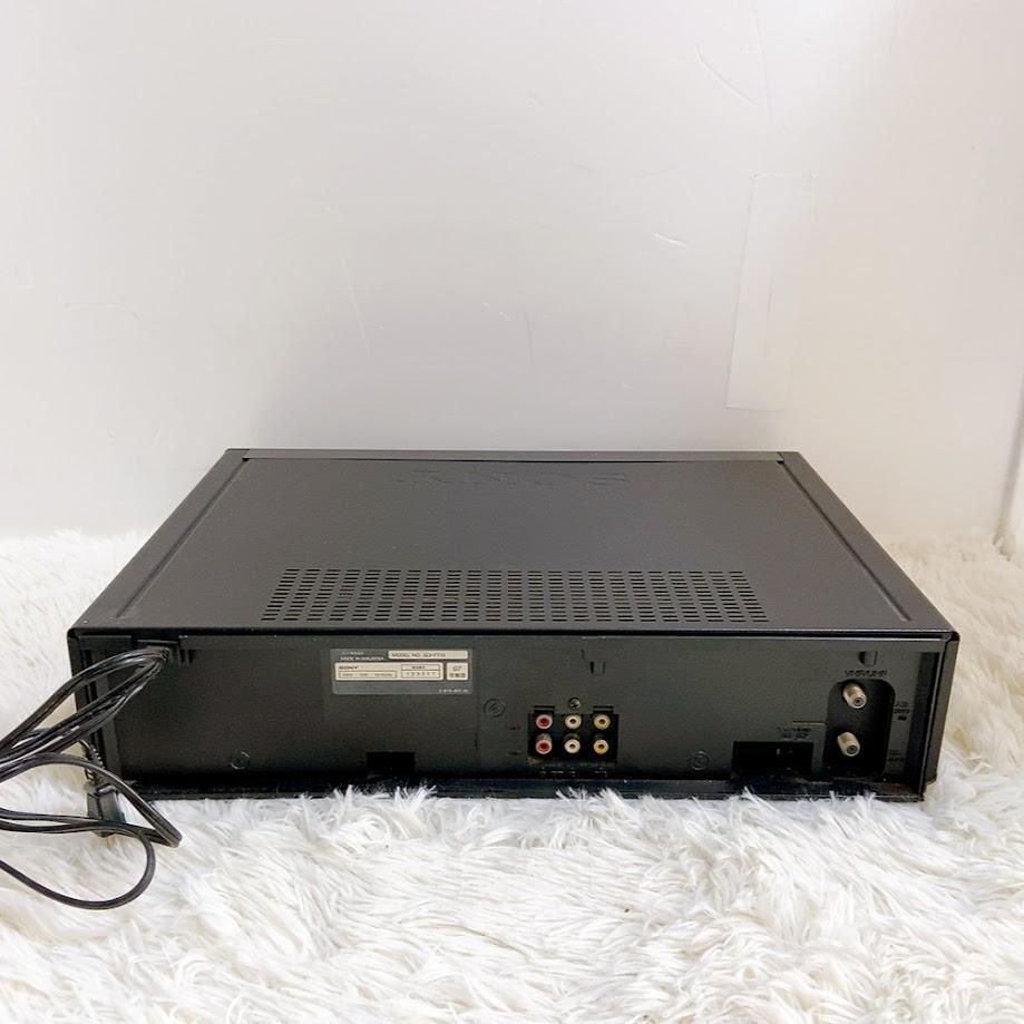 SONY SLV-FT10 ビデオデッキ ソニー VHS リモコン付 レトロ 1997