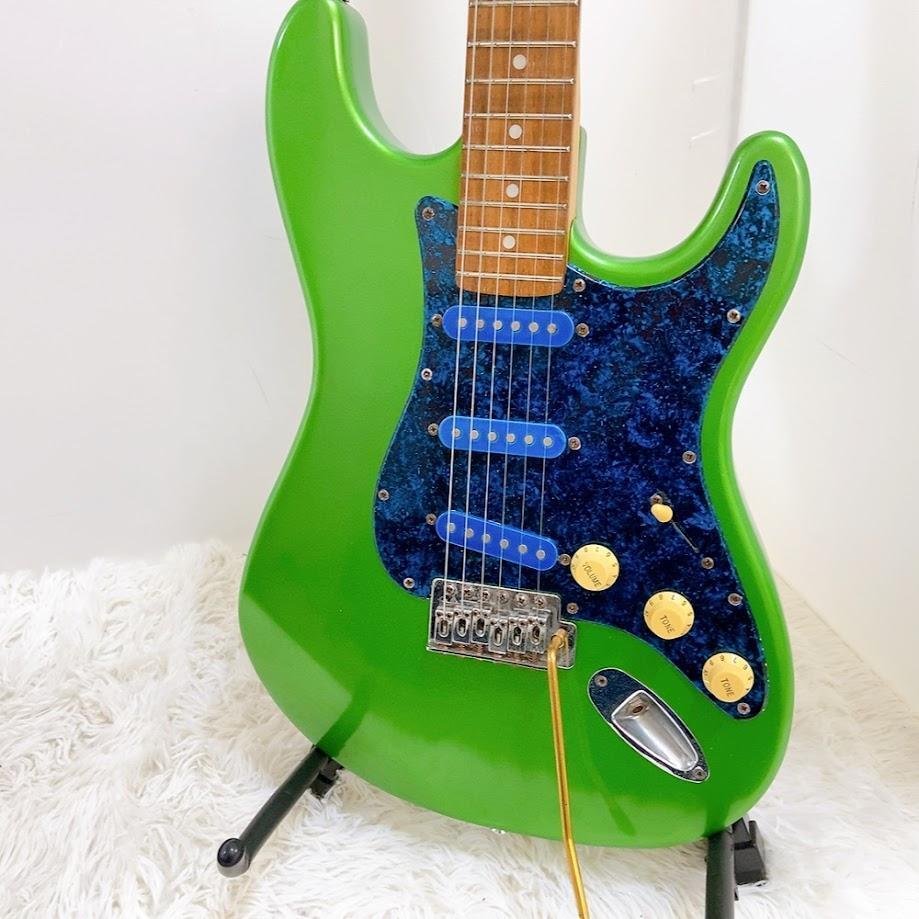 セルダー 初心者セット SELDER ストラト グリーン エレキギター