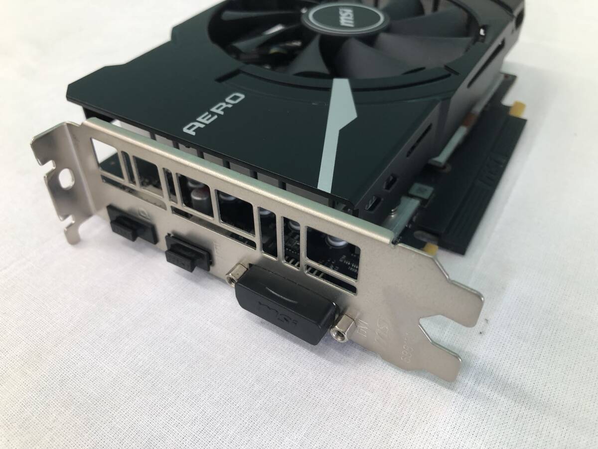 動作確認済】MSI GeForce GTX 1660 SUPER AERO ITX OC(管理 動作確認済】MSI GeForce GTX 1660 SUPER AERO ITX OC(管理