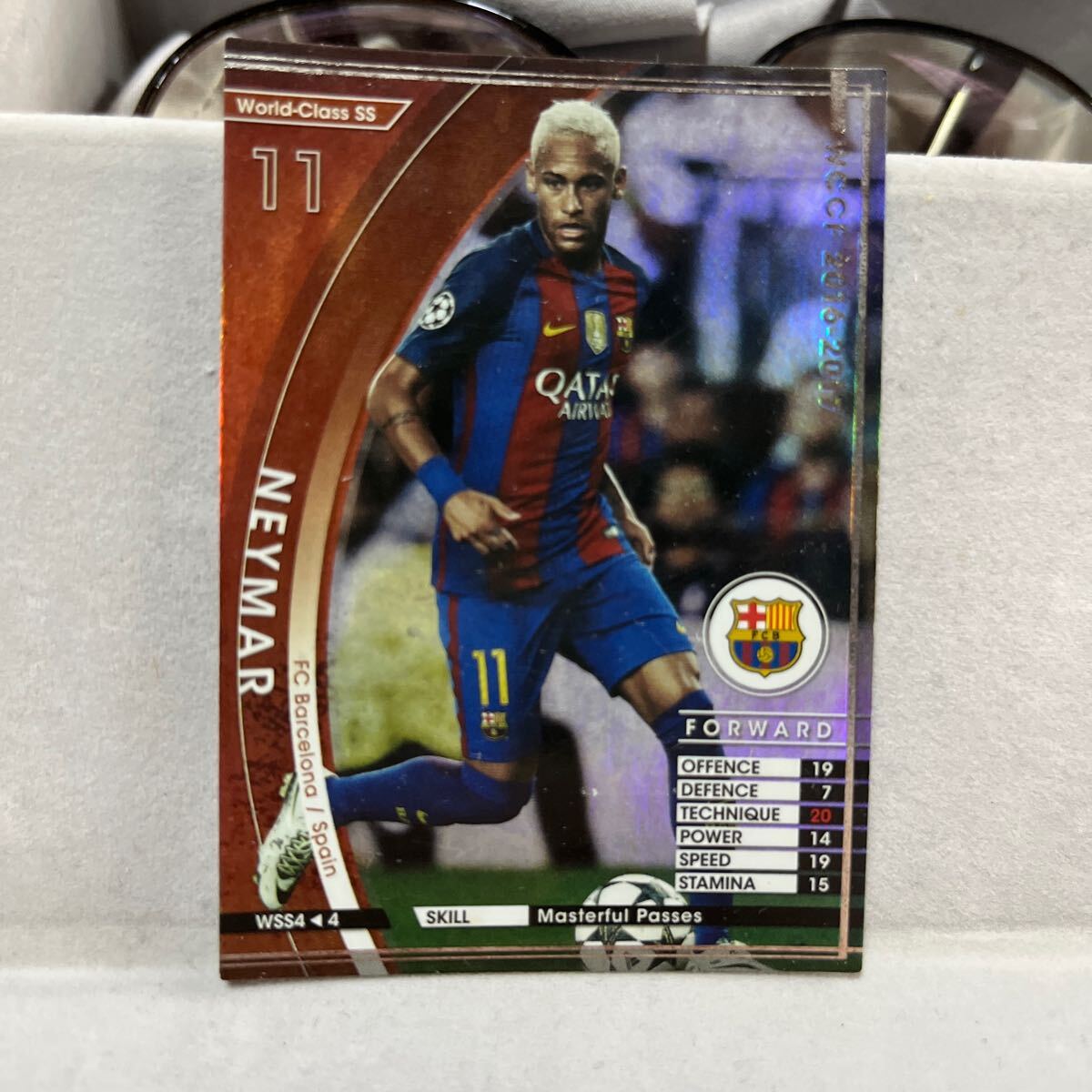 WCCF 16-17 WSS4 ネイマール footista Panini