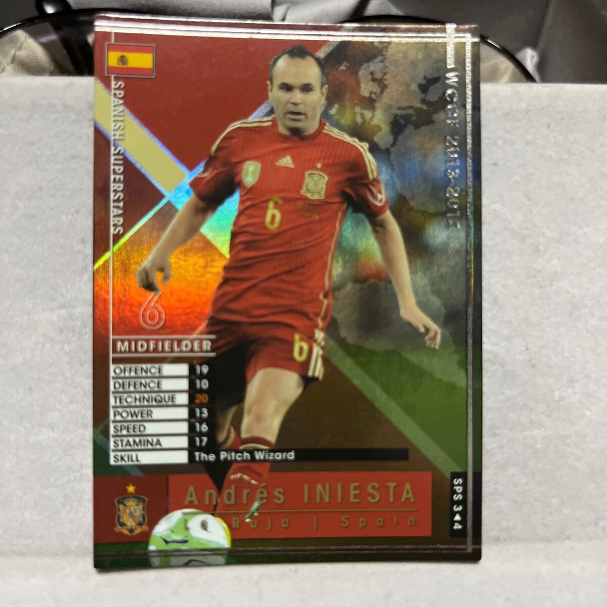 WCCF 13-14 SPS3 アンドレス?イニエスタ footista Panini