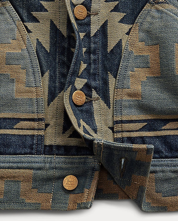 新品 RRL ネイティブ柄 ジャケット Mサイズ ジャガード 新品 RRL ネイティブ柄 ジャケット Mサイズ ジャガード