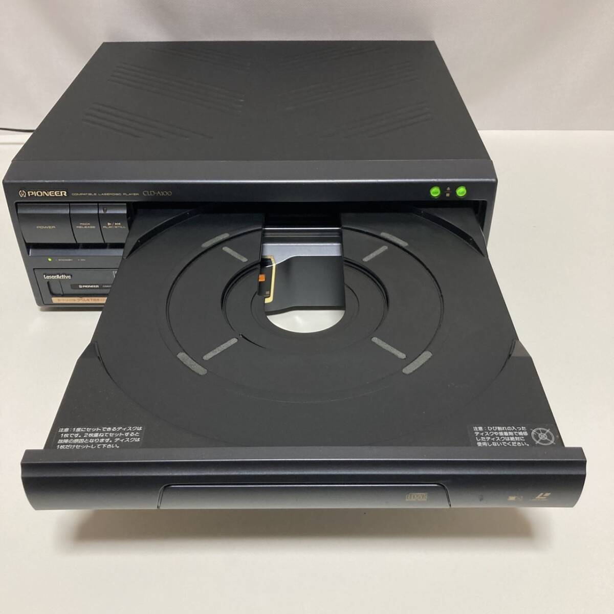 TF中古PioneerパイオニアCLD-A100メガドライブLDプレーヤーLaser TF中古PioneerパイオニアCLD-A100メガドライブLDプレーヤーLaser