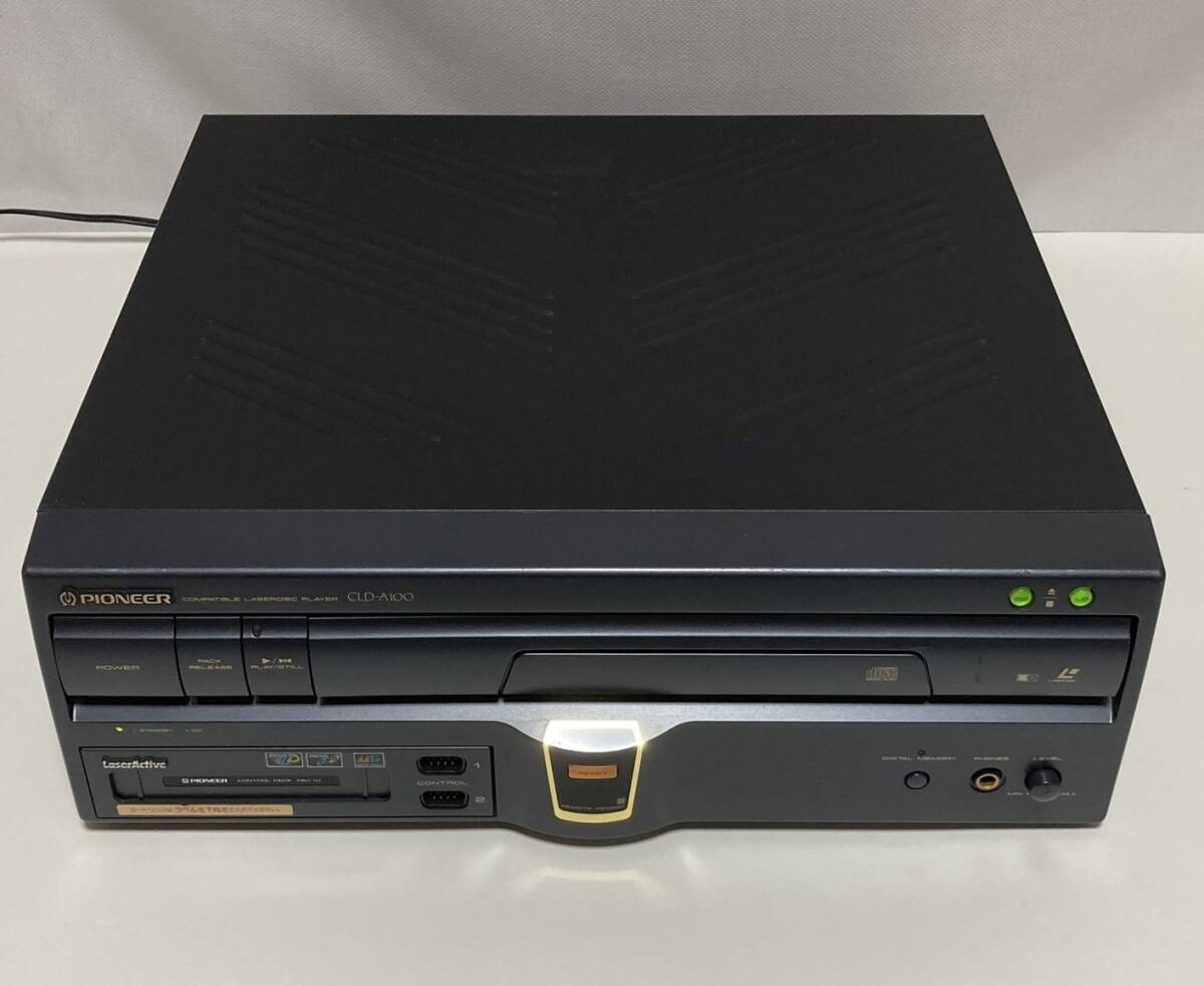 TF中古PioneerパイオニアCLD-A100メガドライブLDプレーヤーLaser TF中古PioneerパイオニアCLD-A100メガドライブLDプレーヤーLaser