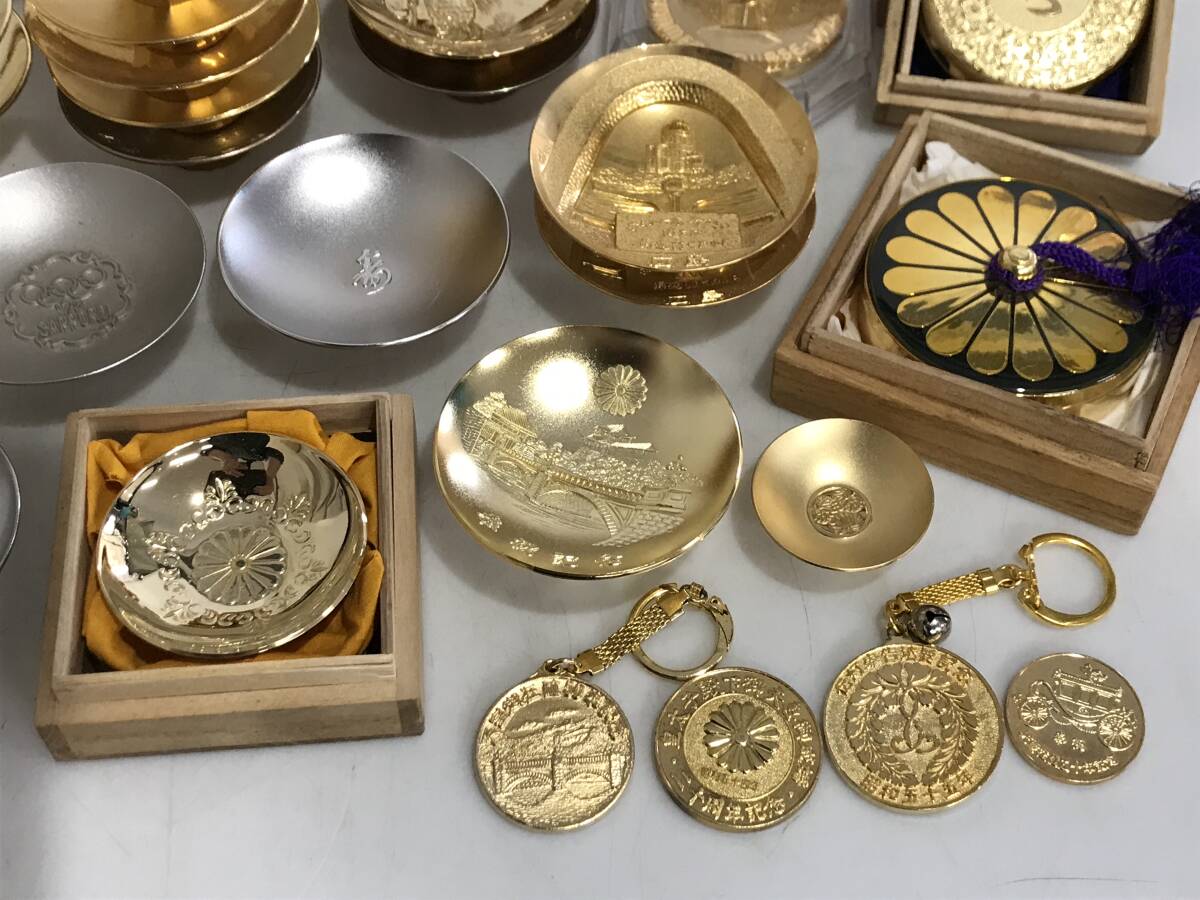 HG7826 金杯 銀杯 まとめて 重量約4.6kg 金メッキ 24KGP 酒器 盃 HG7826 金杯 銀杯 まとめて 重量約4.6kg 金メッキ 24KGP 酒器 盃