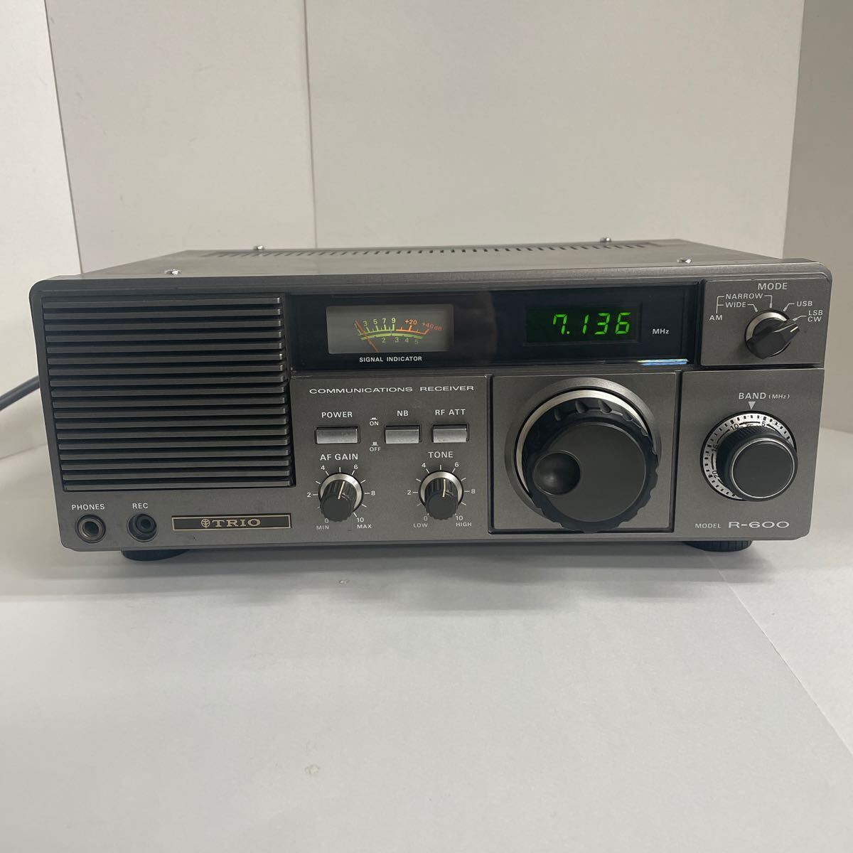 TRIO R-600 受信機 Yahoo!オークション - アマチュア無線 TRIO/トリオ 受信機 R-600