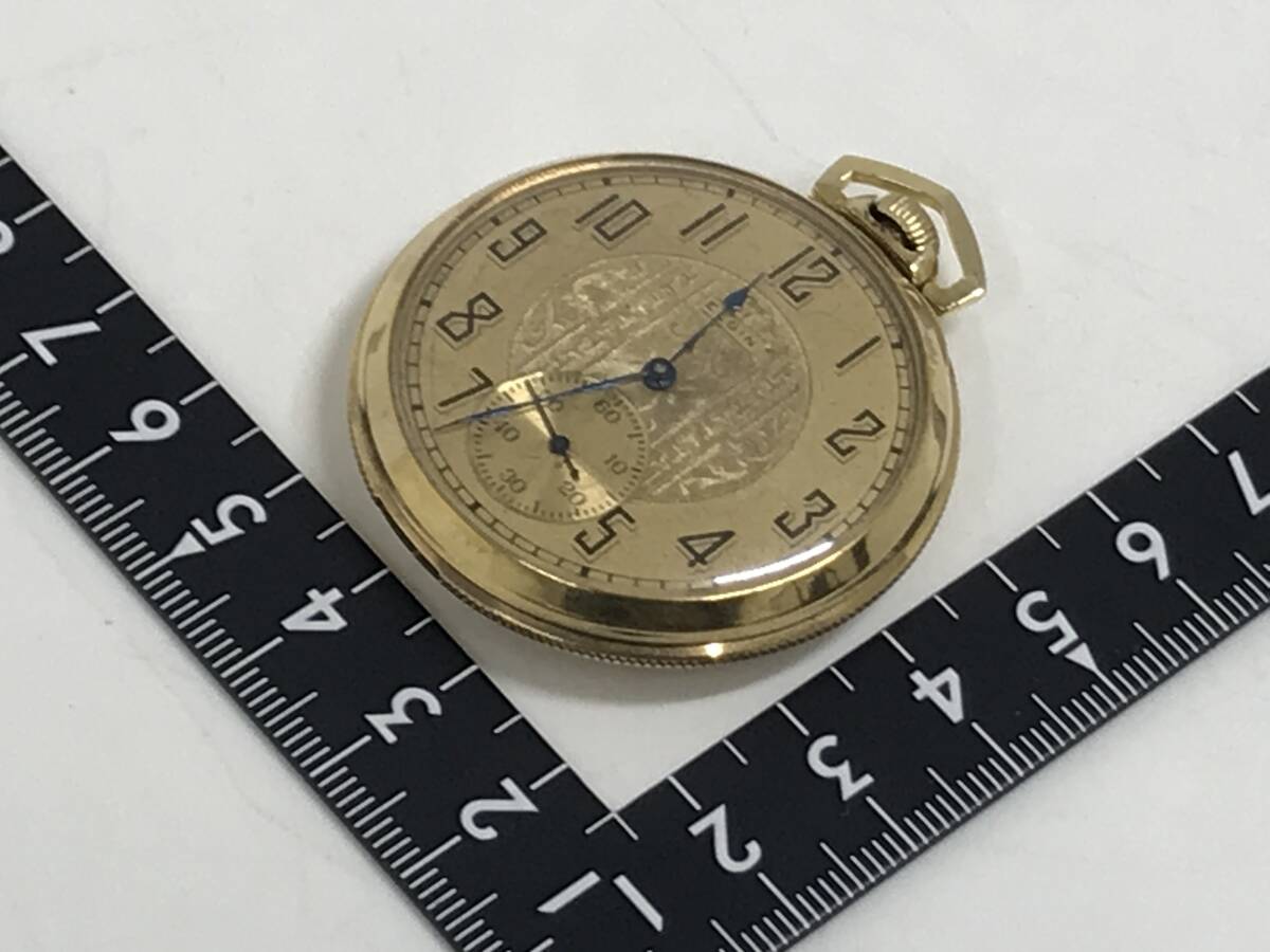 稼働品】ELGIN エルジン 懐中時計 機械式 手巻き式 3針 17石 稼働品】ELGIN エルジン 懐中時計 機械式 手巻き式 3針 17石