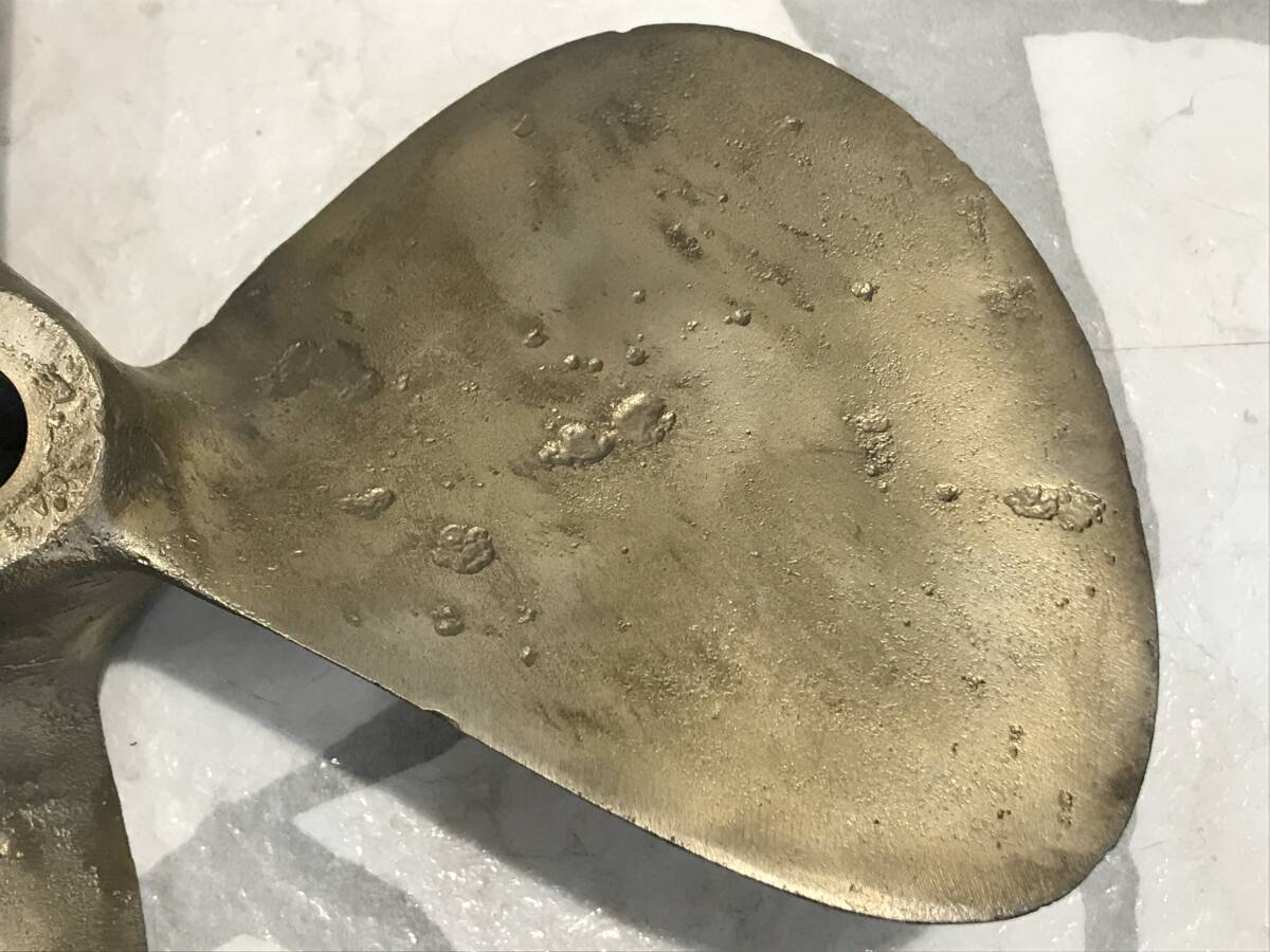 小型船舶 スクリュー プロペラ 真鍮製 金属製 D330 P250 船 漁船 小型船舶 スクリュー プロペラ 真鍮製 金属製 D330 P250 船 漁船
