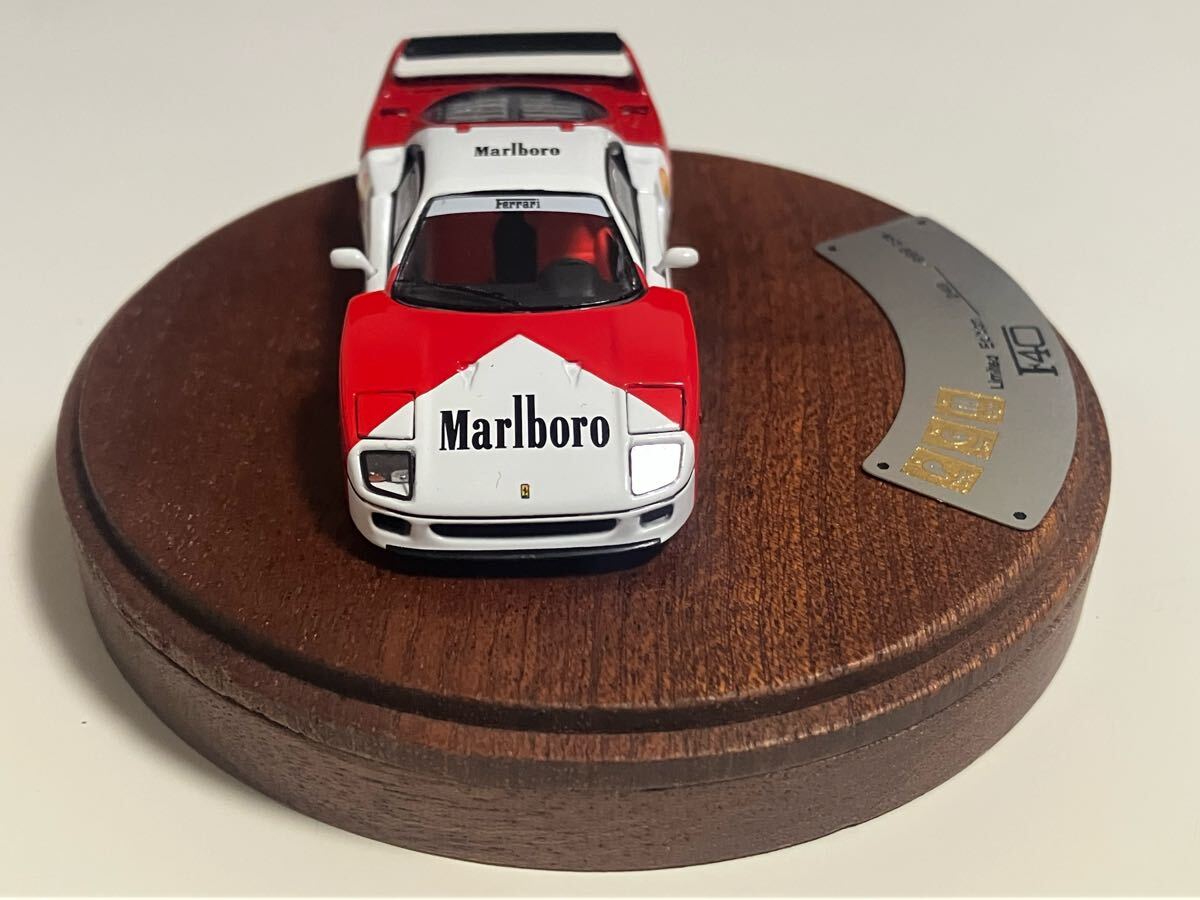 PGM 1/64 フェラーリ F40 ミニカー マルボロ 世界限定 999台 PGM 1/64 フェラーリ F40 ミニカー マルボロ 世界限定 249/999