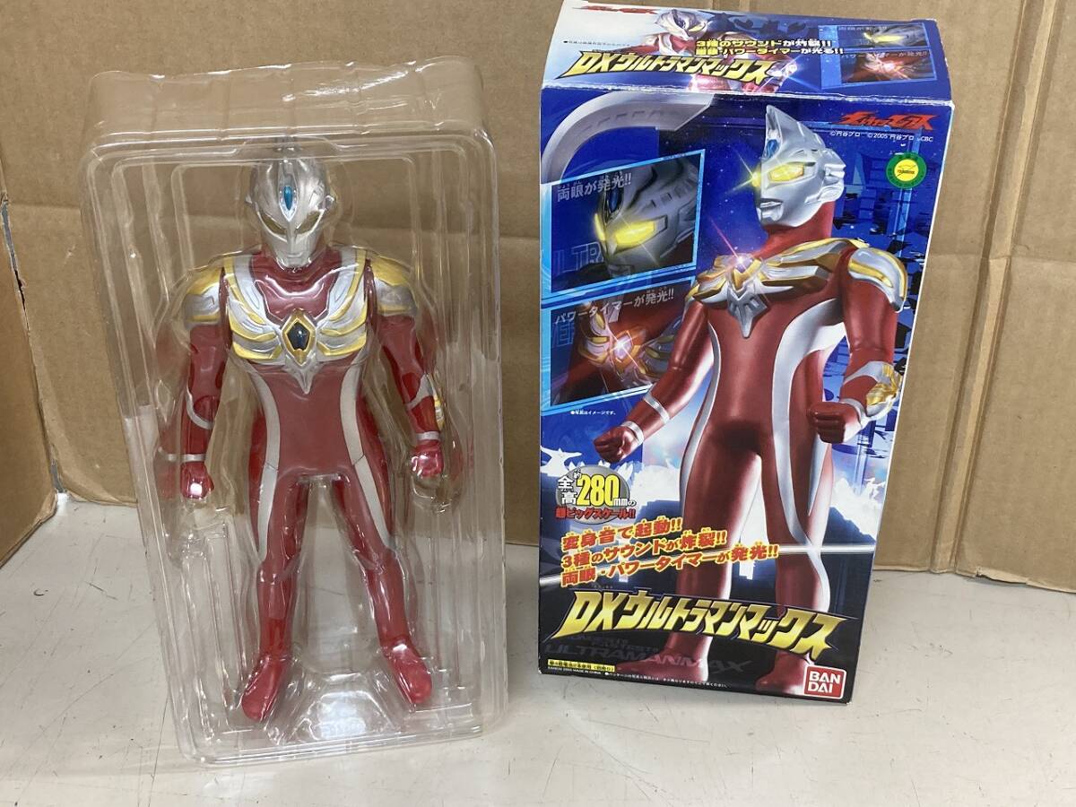 ■BANDAI■サウンドフィギュア■DXウルトラマンマックス/デラックスウルトラマンマックス■中古■ ★オークション★