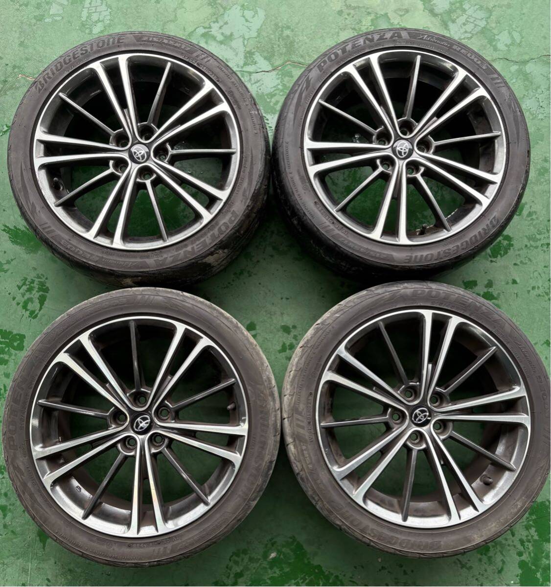トヨタ 86 純正 スバル BRZ ZN6 アルミホイール 17インチ 17x7J トヨタ 86 純正 スバル BRZ ZN6 アルミホイール 17インチ 17x7J