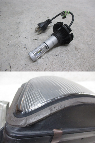 5★RF400R用ヘッドライト404 純正.GK78A.割れなし.検)RF600R.RF900R.GT73E