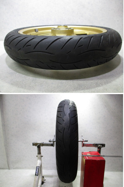 5★CB1300SF用フロントホイール424　純正.SC54.前期.～’13年.CB1300SB.ST.〔検索用〕CB400SF.CBR400RR.RVF.VFR400R.VTR1000SP.