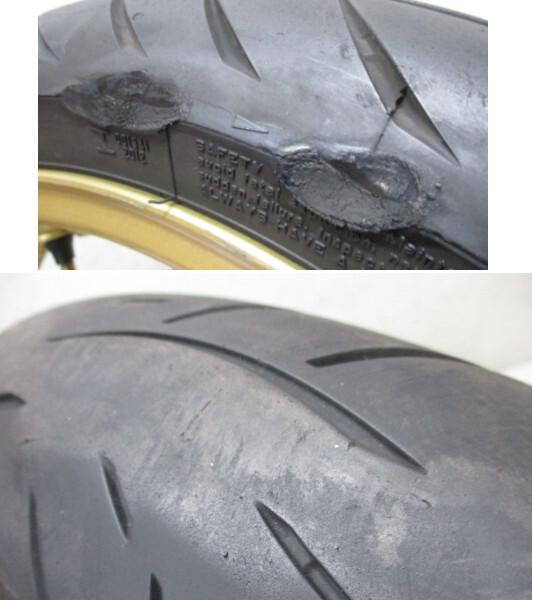5★CB1300SF用フロントホイール424　純正.SC54.前期.～’13年.CB1300SB.ST.〔検索用〕CB400SF.CBR400RR.RVF.VFR400R.VTR1000SP.