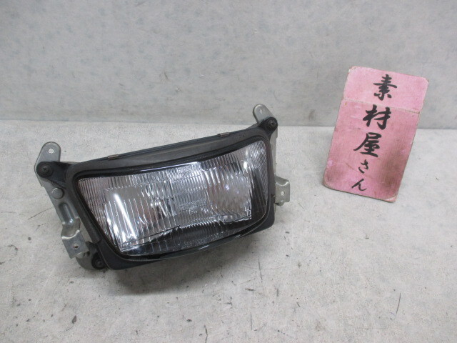 5★RF400R用ヘッドライト404 純正.GK78A.割れなし.検)RF600R.RF900R.GT73E