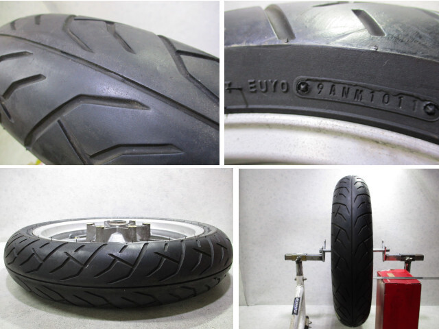 5★CB750用前后ホイール407　純正.めくれ無.RC42.17×3.50.17×4.00.〔検索用〕CBR400RR.250RR.400R.NSR250R.CBX750F.ジェイド