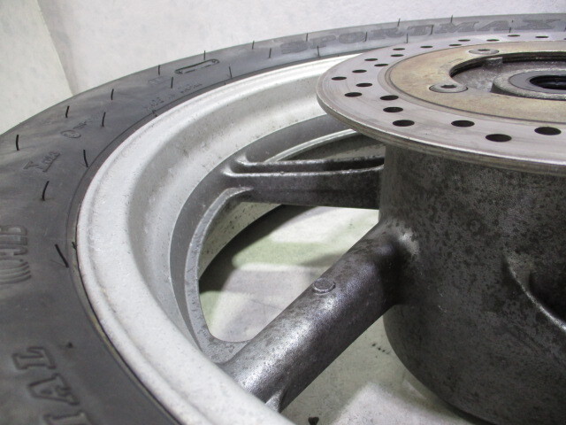 5★CB750用前后ホイール407　純正.めくれ無.RC42.17×3.50.17×4.00.〔検索用〕CBR400RR.250RR.400R.NSR250R.CBX750F.ジェイド