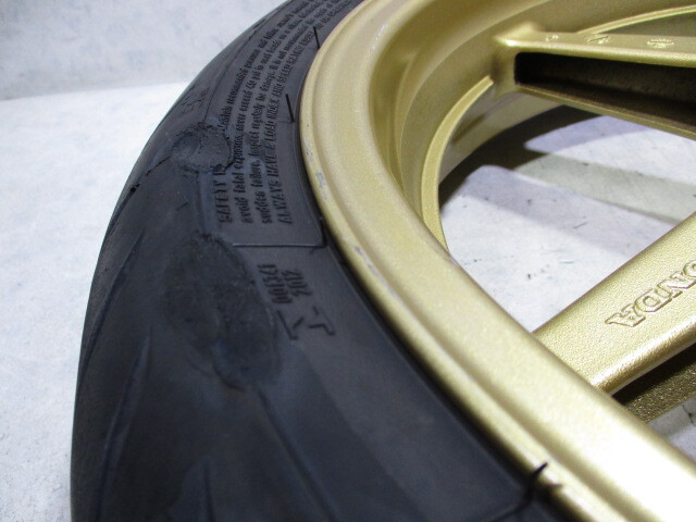 5★CB1300SF用フロントホイール424　純正.SC54.前期.～’13年.CB1300SB.ST.〔検索用〕CB400SF.CBR400RR.RVF.VFR400R.VTR1000SP.