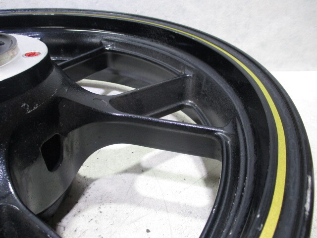 5★ZRX1200ダエグ用フロントホイール428　純正.17×3.50.25φ.DAEG.〔検索用〕ZX-14R.10R.12R.1400GTR.ZZR1400.ZRX1200R.1100