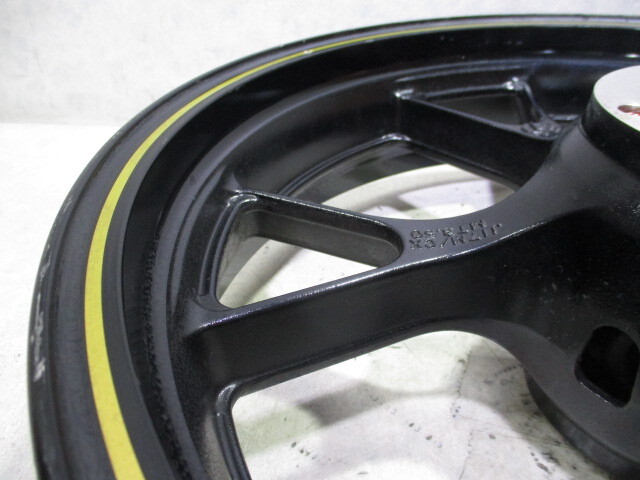 5★ZRX1200ダエグ用フロントホイール428　純正.17×3.50.25φ.DAEG.〔検索用〕ZX-14R.10R.12R.1400GTR.ZZR1400.ZRX1200R.1100