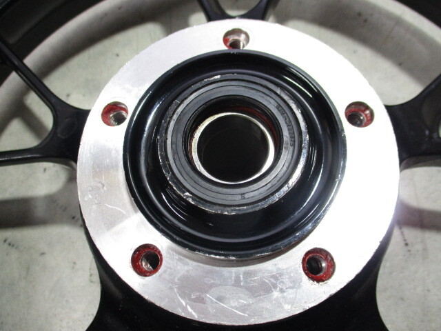 5★ZRX1200ダエグ用フロントホイール428　純正.17×3.50.25φ.DAEG.〔検索用〕ZX-14R.10R.12R.1400GTR.ZZR1400.ZRX1200R.1100