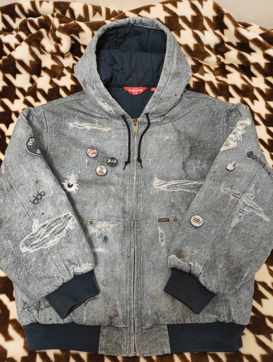 値下げSupreme HJR Trompe Loeil Hooded Work Jacket 値下げSupreme HJR Trompe Loeil Hooded Work Jacket