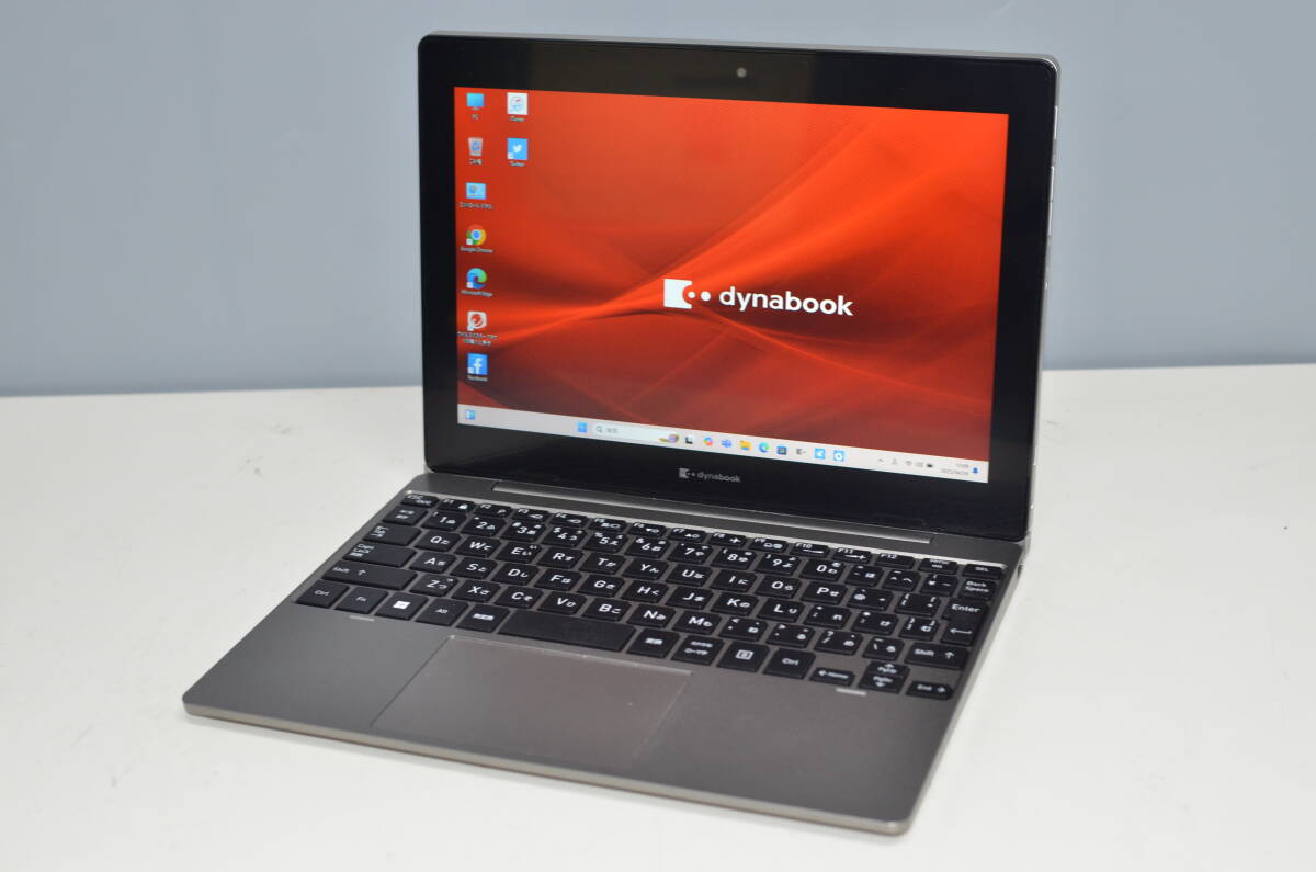 中古ノートパソコン 東芝 dynabook ダイナブック P1K1UPTG タブレット PC win11 Celeron N4020 メモリ4GB SSD128GB 10.1インチ 2022年発売